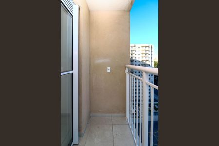 Varanda da Sala de apartamento à venda com 1 quarto, 30m² em Morumbi, São Paulo