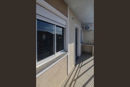 Varanda do quarto 2 de casa de condomínio para alugar com 2 quartos, 51m² em Restinga, Porto Alegre