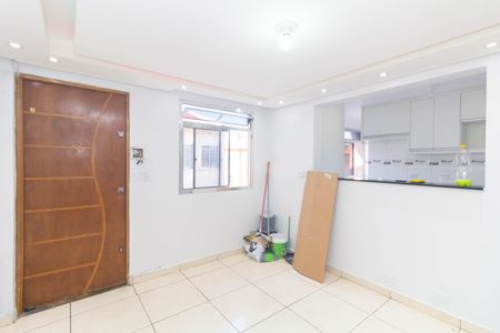 Sala de apartamento para alugar com 2 quartos, 56m² em Jardim Etelvina, São Paulo