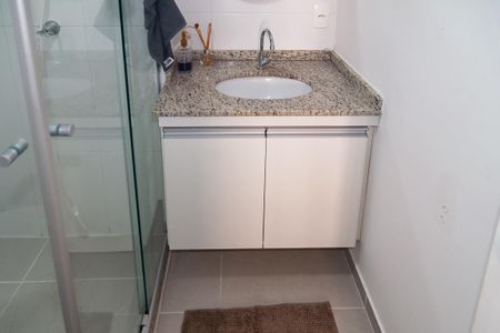 Banheiro Quarto Suíte de apartamento para alugar com 1 quarto, 25m² em Paraíso, São Paulo