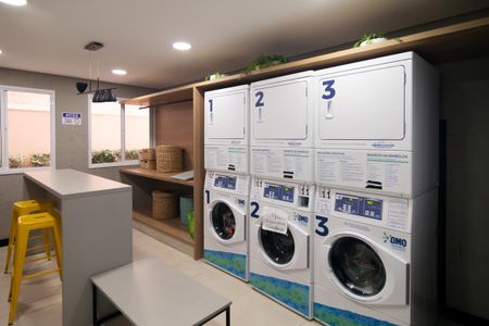 Apartamento à venda com 25m², 1 quarto e sem vaga Apartamento à venda com 25m², 1 quarto e sem vagaLavanderia