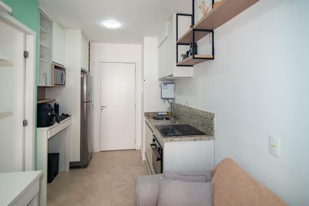 Apartamento à venda com 25m², 1 quarto e sem vaga Apartamento à venda com 25m², 1 quarto e sem vagaSala / Cozinha