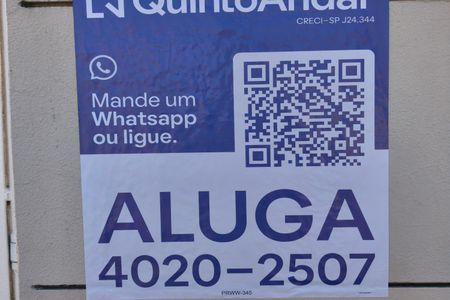PLACA INSTALADA NA FACHADA de casa para alugar com 1 quarto, 60m² em Vila Aeroporto, Campinas