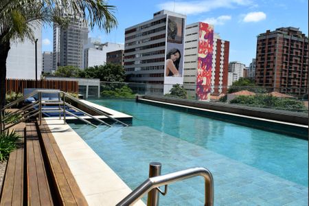 Piscina de apartamento para alugar com 1 quarto, 71m² em Pinheiros, São Paulo