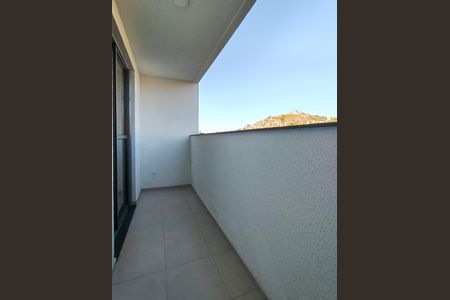 Varanda da Sala de apartamento para alugar com 2 quartos, 55m² em Santo Cristo, Rio de Janeiro