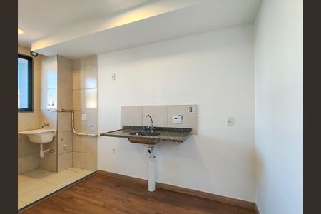 Apartamento para alugar com 55m², 2 quartos e sem vaga Apartamento para alugar com 55m², 2 quartos e sem vagaCozinha e Área de Serviço