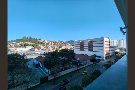 Vista da Sala de apartamento para alugar com 2 quartos, 55m² em Santo Cristo, Rio de Janeiro