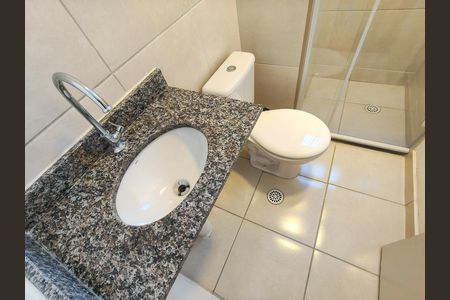Banheiro Corredor de apartamento para alugar com 2 quartos, 55m² em Santo Cristo, Rio de Janeiro
