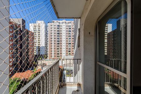 Varanda da sala de apartamento para alugar com 2 quartos, 70m² em Perdizes, São Paulo