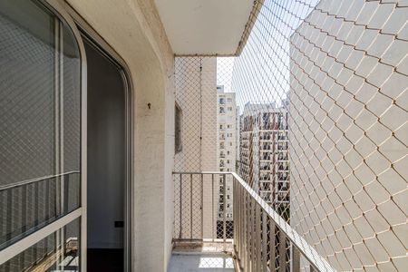 Varanda da sala de apartamento para alugar com 2 quartos, 70m² em Perdizes, São Paulo
