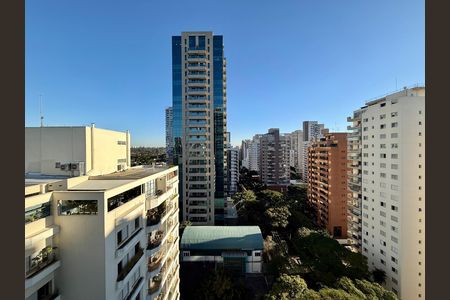 Vista  de apartamento para alugar com 1 quarto, 27m² em Campo Belo, São Paulo