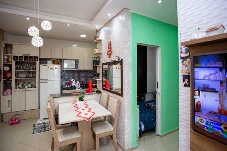 Sala de apartamento à venda com 1 quarto, 42m² em Campanário, Diadema