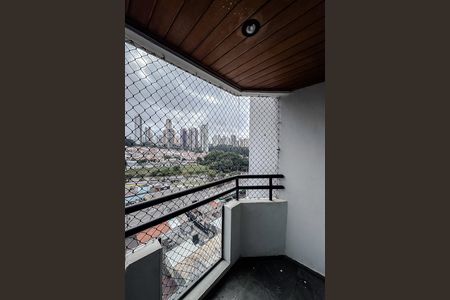 Varanda da Sala de apartamento à venda com 3 quartos, 90m² em Vila Regente Feijó, São Paulo