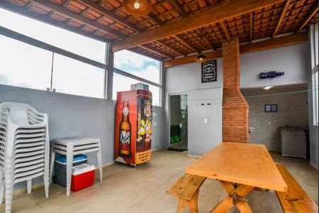 Área gourmet/Cobertura de apartamento à venda com 2 quartos, 94m² em Parque das Nações, Santo André