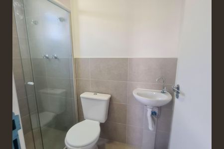 Banheiro da Suíte  de apartamento para alugar com 2 quartos, 49m² em Vila Augusta, Guarulhos
