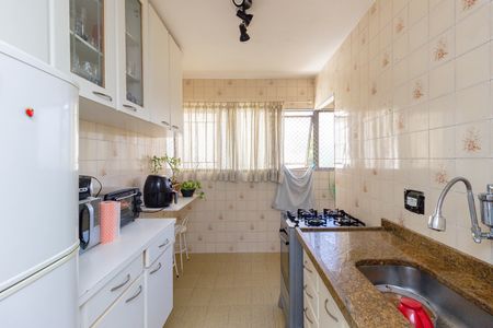 Cozinha de apartamento à venda com 2 quartos, 62m² em Jardim Mangalot, São Paulo