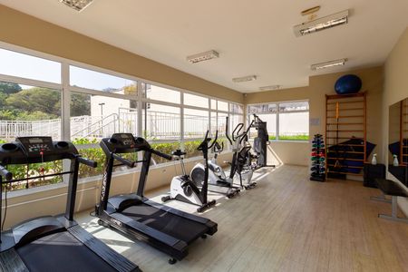 Apartamento para alugar com 55m², 2 quartos e 1 vaga Apartamento para alugar com 55m², 2 quartos e 1 vagaAcademia