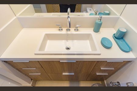 Apartamento para alugar com 55m², 2 quartos e 1 vaga Apartamento para alugar com 55m², 2 quartos e 1 vagaDetalhe Banheiro - Suíte
