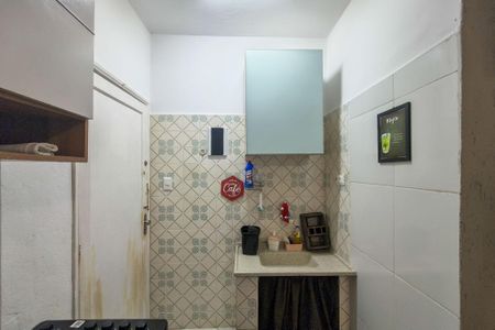 Cozinha  de kitnet/studio para alugar com 0 quarto, 26m² em Aviação, Praia Grande