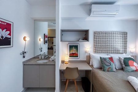 Apartamento para alugar com 1 quarto, 27m² em Vila Madalena, São Paulo
