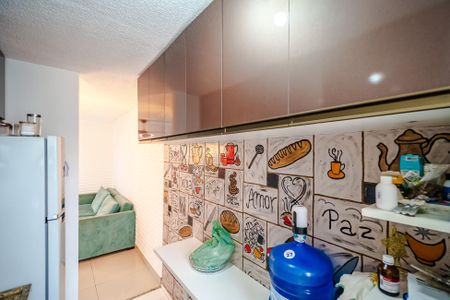 Cozinha de apartamento à venda com 1 quarto, 43m² em Parque Ipe, São Paulo