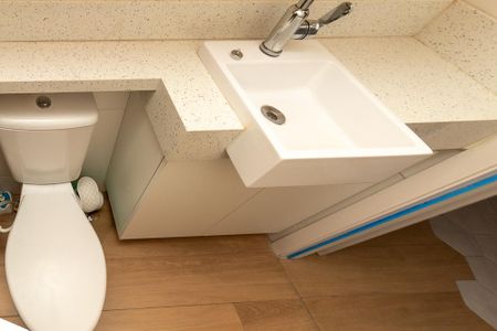 Apartamento à venda com 32m², 2 quartos e sem vaga Apartamento à venda com 32m², 2 quartos e sem vagaBanheiro