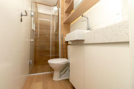 Apartamento à venda com 32m², 2 quartos e sem vaga Apartamento à venda com 32m², 2 quartos e sem vagaBanheiro