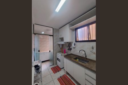 Cozinha e Área de Serviço de apartamento à venda com 3 quartos, 66m² em Vila Jerusalem, São Bernardo do Campo