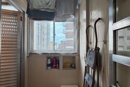 Área de Serviço de apartamento para alugar com 1 quarto, 67m² em Pompéia, Santos