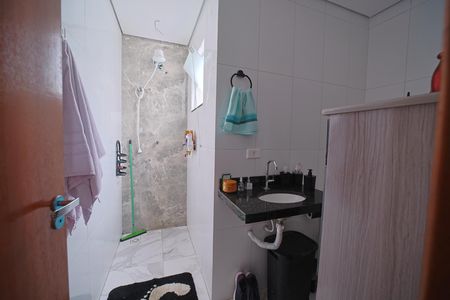 Banheiro de kitnet/studio à venda com 1 quarto, 29m² em Vila Buenos Aires, São Paulo