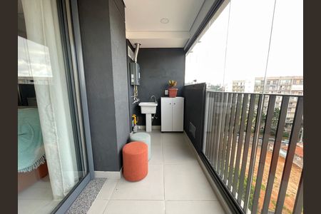Varanda de apartamento para alugar com 2 quartos, 60m² em Ferreira, São Paulo