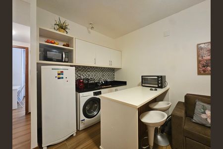 Cozinha de apartamento para alugar com 1 quarto, 51m² em Rio Vermelho, Salvador