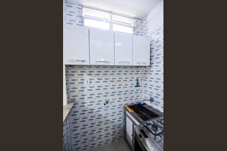 Cozinha e Área de Serviço de apartamento para alugar com 1 quarto, 42m² em Tijuca, Rio de Janeiro