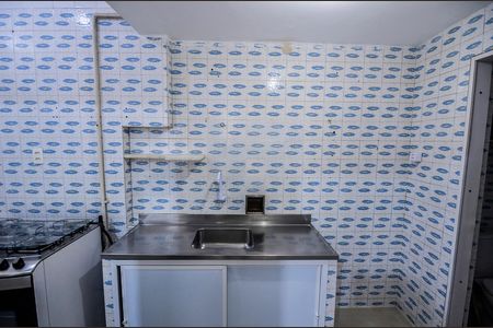 Cozinha e Área de Serviço de apartamento para alugar com 1 quarto, 42m² em Tijuca, Rio de Janeiro