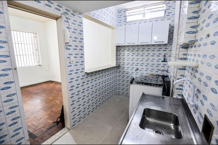 Cozinha e Área de Serviço de apartamento para alugar com 1 quarto, 42m² em Tijuca, Rio de Janeiro