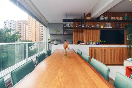 Sala - Varanda de apartamento para alugar com 2 quartos, 80m² em Brooklin, São Paulo