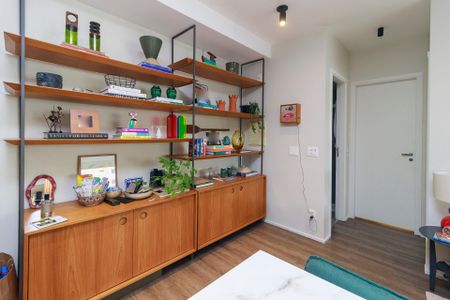 Sala de apartamento para alugar com 2 quartos, 80m² em Brooklin, São Paulo