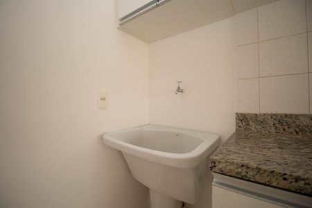 Cozinha e Área de Serviço de kitnet/studio para alugar com 1 quarto, 32m² em Sqnw, Brasília