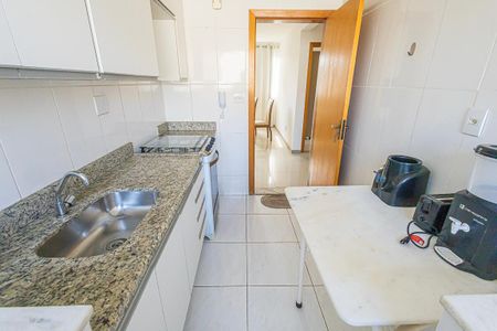 cozinha de apartamento para alugar com 2 quartos, 70m² em Santa Rosa, Belo Horizonte