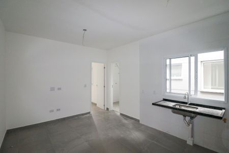 Sala/Cozinha/Área de Serviço de apartamento à venda com 1 quarto, 32m² em Jardim Primavera, São Paulo