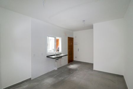 Sala/Cozinha/Área de Serviço de apartamento à venda com 1 quarto, 32m² em Jardim Primavera, São Paulo