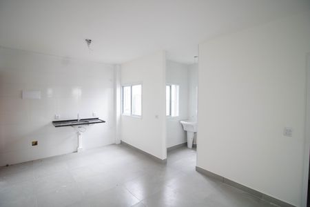 SALA E COZINHA de apartamento à venda com 2 quartos, 40m² em Jardim Primavera, São Paulo