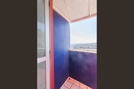 Varanda da Suíte na Cobertura de apartamento à venda com 3 quartos, 168m² em São Lucas, Belo Horizonte