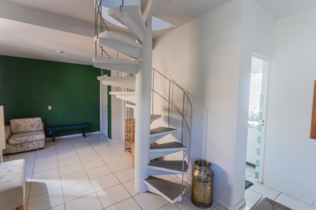 Escada de Acesso a Cobertura de apartamento à venda com 3 quartos, 168m² em São Lucas, Belo Horizonte