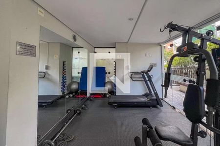 Área comum - Academia de apartamento para alugar com 1 quarto, 40m² em Ipiranga, São Paulo