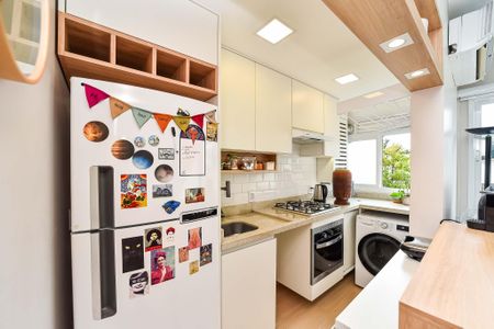 Apartamento para alugar com 48m², 1 quarto e 1 vaga Apartamento para alugar com 48m², 1 quarto e 1 vagaCozinha e Área de Serviço