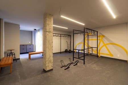 Área comum - Bicicletario de kitnet/studio para alugar com 1 quarto, 25m² em Jardim Paulista, São Paulo