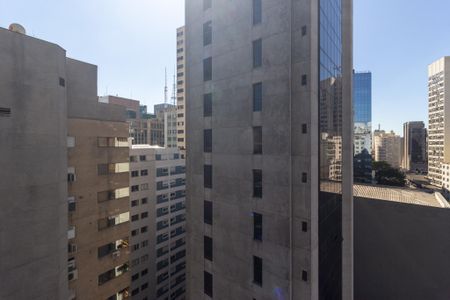 Vista/Varanda de kitnet/studio para alugar com 1 quarto, 25m² em Jardim Paulista, São Paulo