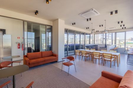 Studio à venda com 25m², 1 quarto e sem vaga Studio à venda com 25m², 1 quarto e sem vagaÁrea comum - Salão de festas