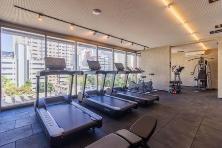 Studio à venda com 25m², 1 quarto e sem vaga Studio à venda com 25m², 1 quarto e sem vagaÁrea comum - Academia